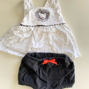 Baby girls lion outfit